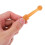 1Set Chocolade Kleurige Silicone Tandborstel En 7