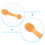 1Set Chocolade Kleurige Silicone Tandborstel En 8