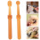1Set Chocolade Kleurige Silicone Tandborstel En 10