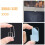 10Pièces Étagère Murale Pour Disques Vinyles Transparent 8