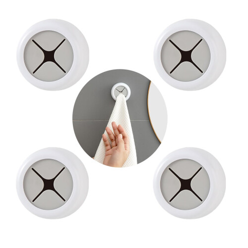 Towel Holder SelfAdhesive No Drilling for Bathroom, Kitchen (4)