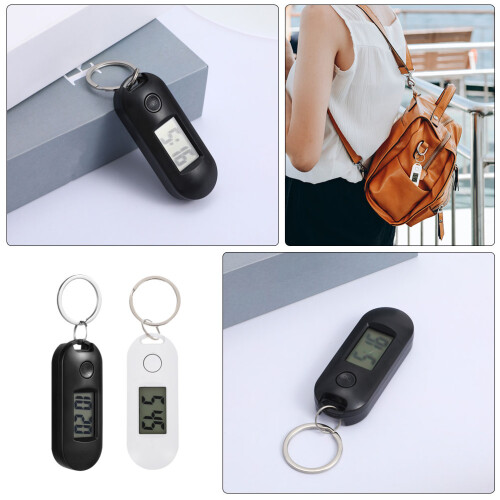 2St Multifunctionele Digitale Sleutelhanger in Diverse Kleuren 2