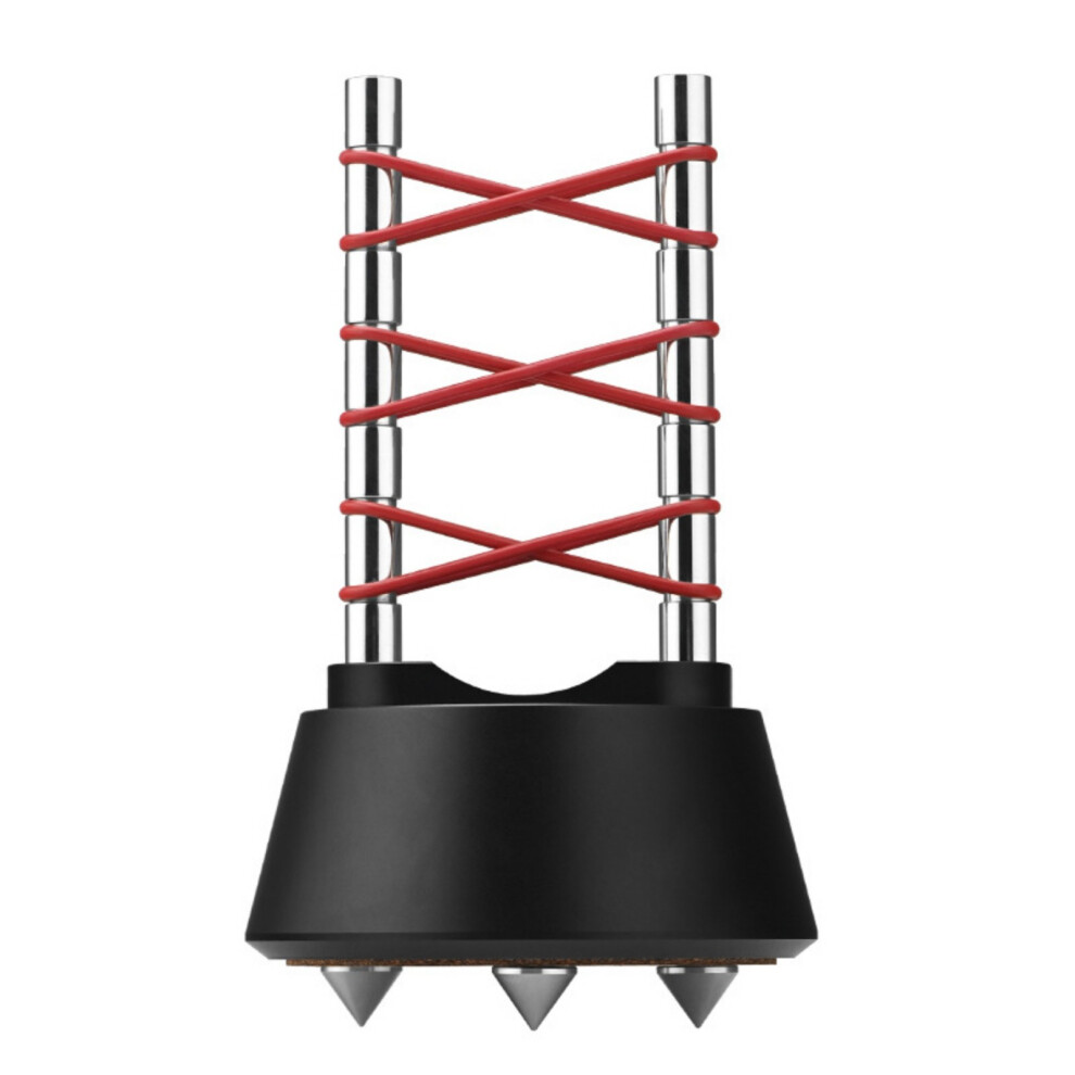 Hifi Cord Holder Support Reduces Vibration For Power And- Black 7709000272341