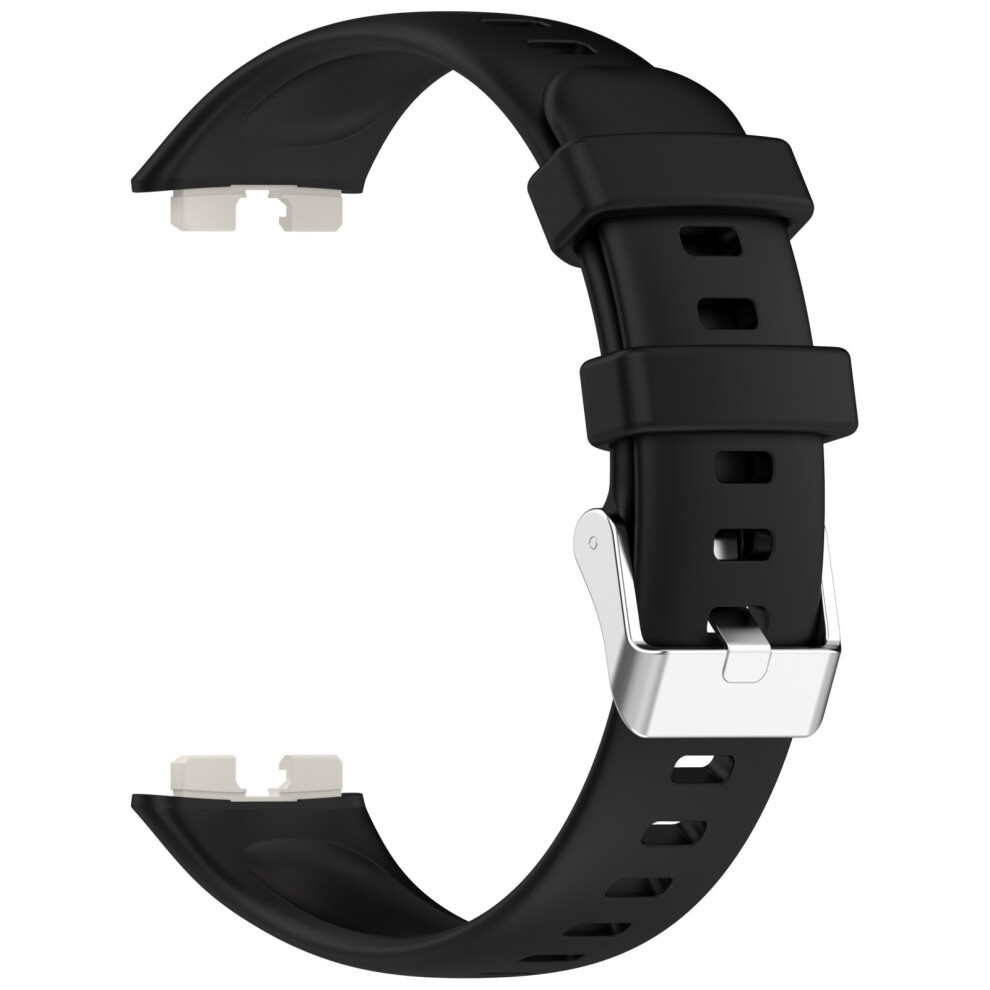 Breathable Silicone Belt Watchband For Band 9/8 Water- Black 7709000272563