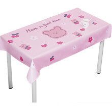 Romantic Style Table Cloth, Easy Care Washable Table Linen for Valentine'S Day Decorative Tablecloth, Polyester Heart Pattern Table Cover for Special