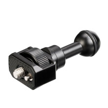 Compactly 1/4 Screw Thread Ballhead-Black 17mm Ballhead long