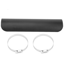 Protezione termica per marmitta anodizzata, tubo di scarico, vestibilità universale, isolamento termico, risparmio energetico, protezione per