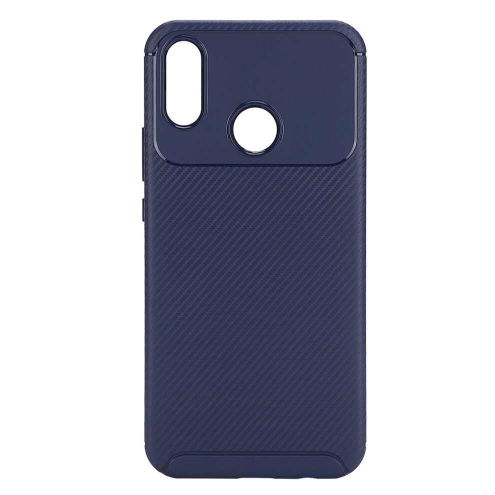 Bumper Cover For Huawei Nova 3I, Carbon Fiber Shock Absorption Tpu Case With Frosted Anti Scratch Matte Finish Lightweight Design Built In Air Cushion 9486358086735
