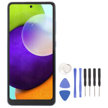 Athsholáthar Scáileáin do Samsung Galaxy A52 4G, Tionól Digititheora Tadhaill Taispeántas LED Orgánach 6.5 Orlach le Braiteoir Méarloirg agus