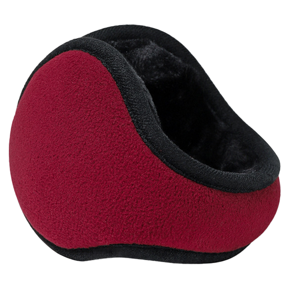 Foldable Winter Ear Warmer, Wind and Water Resistant Adjustable Earmuffs with Behind-the-head Design, Comfortable Soft and Cozy Insides for Outdoor Sp
