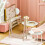 Colgador Plegable De Madera Beige Para Ropa De 5