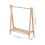Colgador Plegable De Madera Beige Para Ropa De 2