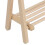 Colgador Plegable De Madera Beige Para Ropa De 8