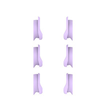 Silicone Ear Tip Sleeve In Ear Headphone Soft-Purple