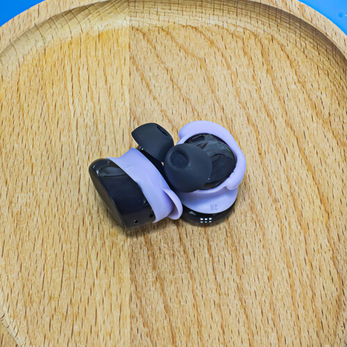 Silicone Ear Tip Sleeve In Ear Headphone Soft-Purple 2