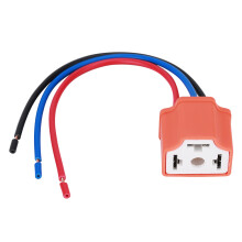 Värmebeständig keramisk kabelhärva Plug & Play Robust honkontakt 4 strålkastare kopparkabeluttag Adapter kompatibel med dimljus