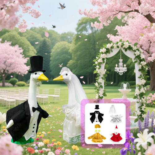 Permanent Polyester Waterfowl Costume Perfect Suitable-A 2