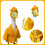 Permanent Polyester Waterfowl Costume Perfect Suitable-A 7