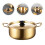 Splash Proof Korean Noodles Pot Includes Chopsticks Spoon-24cm 5