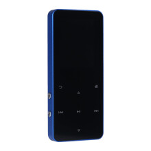 Lecteur MP3 portable avec écran tactile, mémoire extensible, écran haute résolution de 1,8 pouce, Bluetooth et son HiFi sans perte.