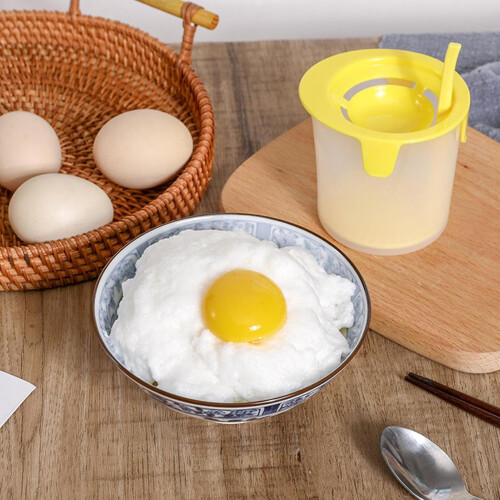 Egg separator, yolk and egg white divider  Removable manual multifunctional tool for cooking, baking, breakfast, and kitchen use. 1