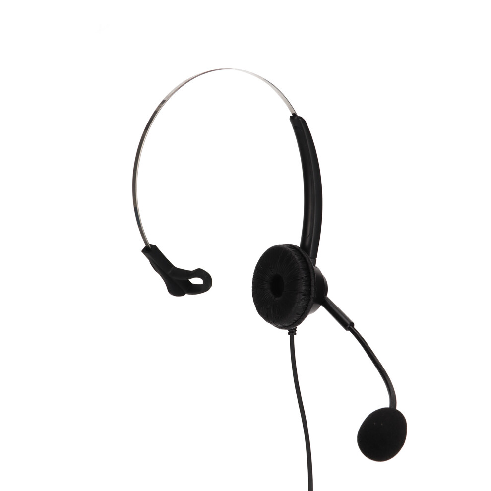 Professional Landline Headset With Lightweight Comfortable Design, Acoustic Shock Protection For Hearing Safety, Flexible Microphone Boom With Noise C 9416038589621