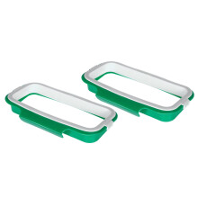 2 Unidades Suporte Parede Saco Lixo Cozinha Porta Plástico