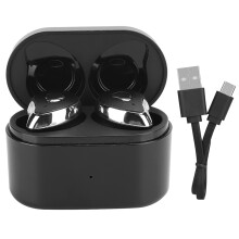Trådlösa Bluetooth-hörlurar med lång batteritid, snabb laddning med premiumljudkvalitet, 6D-ljuduppgradering och tydligt mellanregister,