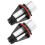 High Performance LED Angel Eyes Halo Rings Energy Efficient White Marker Lights Compatible w/ BMW E39 E53 E60 E63 E64 E65 E66 E87 Models 6
