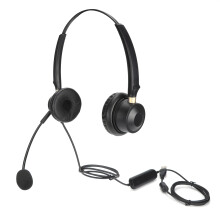 Breitband-Audio-Headset für klarere Gespräche, Anti-Akustik-Technologie zum Schutz Ihres Gehörs