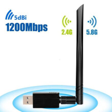 WLAN-Netzwerkadapter mit Realtek-Chipsatz, Signalstabilität, Dualband-Adapter (2,4 GHz und 5 GHz), Adapter mit großer Reichweite
