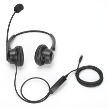 USB-Stereo-Headset mit fortschrittlicher Umgebungsgeräuschunterdrückung, perfekte Passform für jeden Tag und hohen Tragekomfort