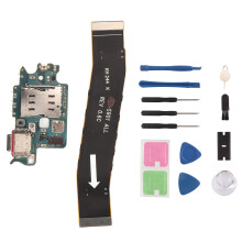 USB-laddningsport flexkabel för Samsung Galaxy S22SM S901U, laddningsportens ersättningsdocka PCB-reparationsdel med snabb svars kundtjänst