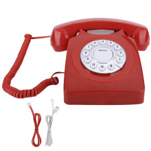 Vintage vezetékes telefon, legjobb ajándék zajcsökkentővel, hordozható antik telefon a tiszta kommunikációhoz bármely szobában