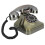 Αντίκα τηλέφωνο μείωσης θορύβου σε ρετρό σχεδιασμό, ενσύρματο τηλέφωνο με 4