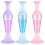 3Pcs Forma Vaso Para Colagem Unhas Flores 1