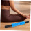 Foam roller massage stick, forearm roller, exercise roller, manual back massage tools, trigger point massage roller, blue PVC. 5
