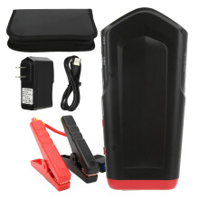Portable Jump Starter With Emergency Led Light, Powerful Battery Booster Featuring Usb Quick Charge And Multifunctional Flashlight Modes