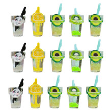 15 Unidades Mini Bebidas Falsas Para Casa De Bonecas Decoração
