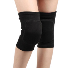 RT 1 Pair Knee Pads, Volleyball, Handball, Indoor Sports, Dance, Rehband, AntiImpact, Black