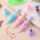 3Pcs Forma Vaso Para Colagem Unhas Flores 5