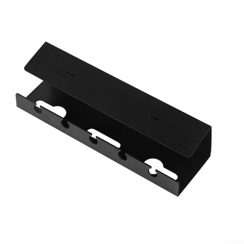 No More Clutter Sturdy Under Desk Cable Management And Socket Sorting Rack (Black) 9365049595179