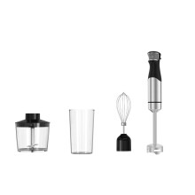BS1023S Hand Blender Set, 4 Pieces, Stainless Steel/Plastic (ABS), 73014000 rpm, 1000 W, Silver/Black