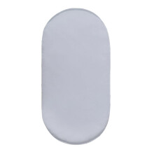 Bassinet Fitted Sheet for Basket, Fitted Sheet, Changing Mat, Cot Protector, Cover Lightgrey