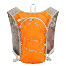 Hydration Vest Lightweight Water Pack for Running, Marathons, Cycling Waterproof Chest Pack in Orange