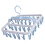 Sturdy Multiple Clip Garment Drying Rack Foldable-Morandi blue 1