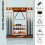 Portable Billiard Queue Holder, Holds 8 Queues and Balls 2