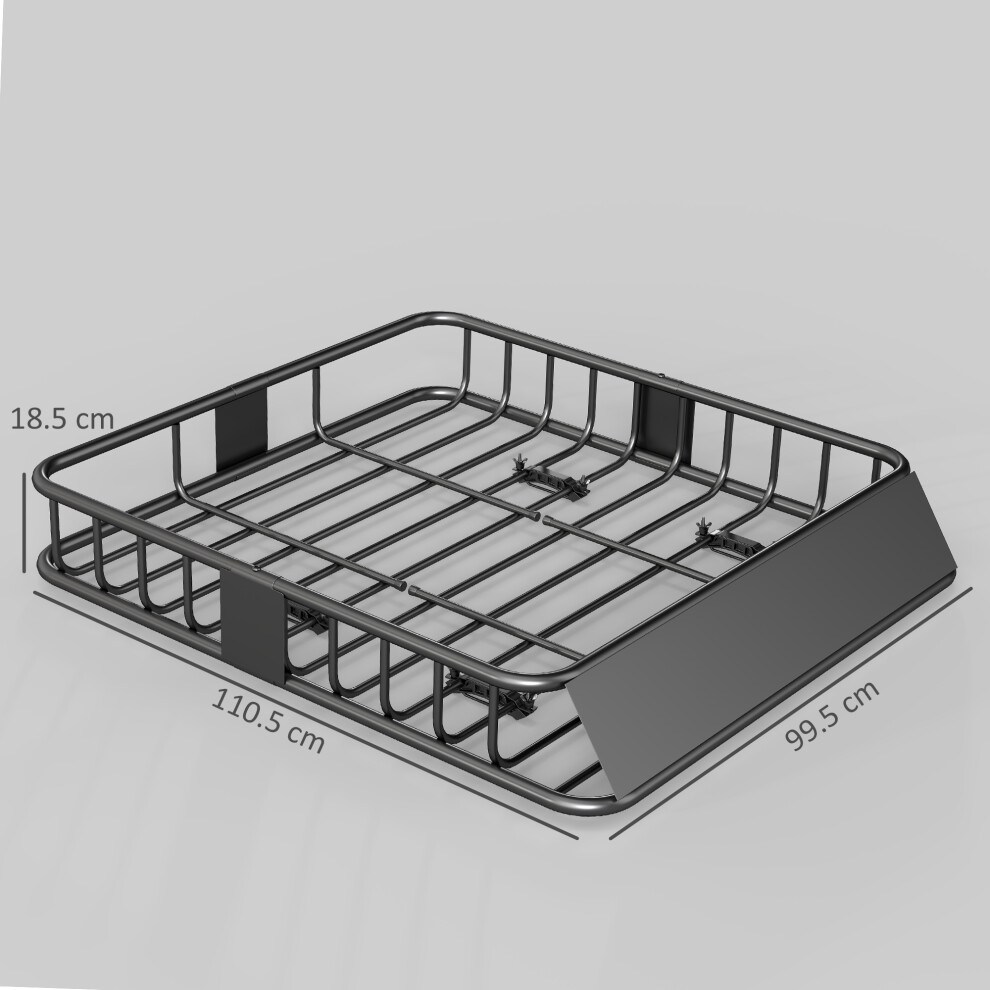 Roof Luggage Rack Basket Tray Black 8581700944051