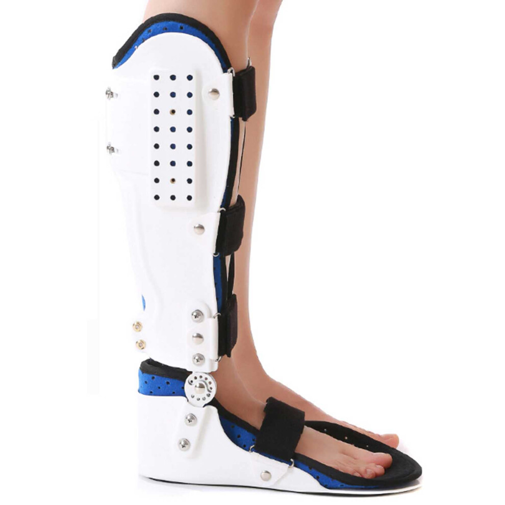 Ankle Braces, Ankle Fixation Splint, Shoe Orthosis Bracket, Leg Ankle Fracture Sprain Fixation, Short (Right L/Large)