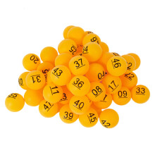 Number Ping Pong Balls Digital Interesting Game Balls Funny Lottery Balls For Family Gatherings